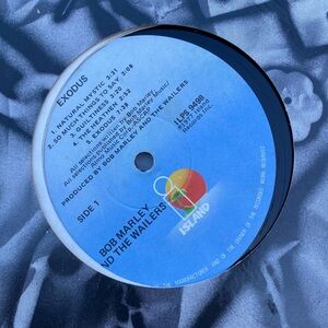 Bob Marley and the Wailers Exodus Vinyl Record vintage 70’s reggae